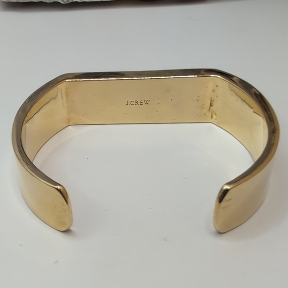 J. Crew Gold Open Cuff Bracelet - Picture 4 of 6